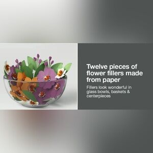 NWT threshold spring flower filler decor for bowls, Etc